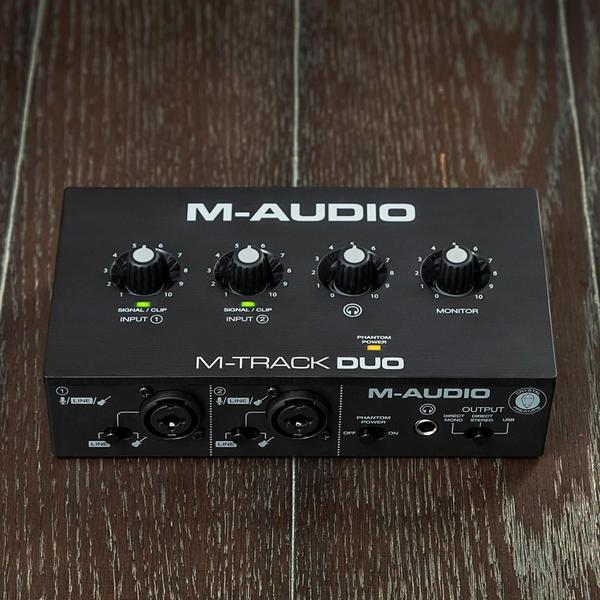 Imagem de Interface M Audio MTRACKDUO USB 2 Canais Combo