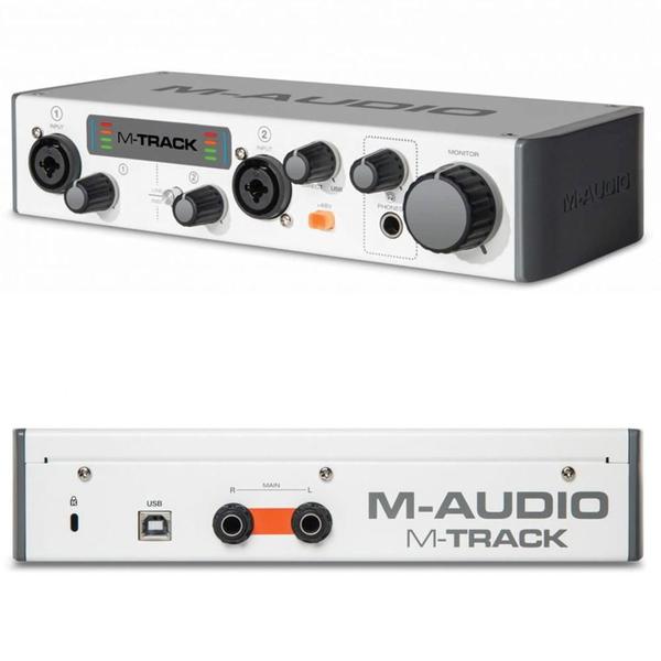 Imagem de Interface Usb de Áudio M-Audio MtrackII M track II