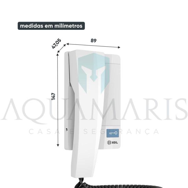 Imagem de Interfone 15 Pontos Porteiro Eletrônico Coletivo HDL Condomínio Predial Apartamentos Casas