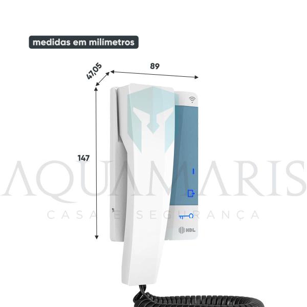 Imagem de Interfone Coletivo Com Wifi 6 Pontos HDL Controle Pelo Aplicativo