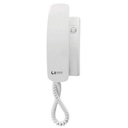 Imagem de Interfone Monofone Universal Branco LR2070 Fonte Interna Lider