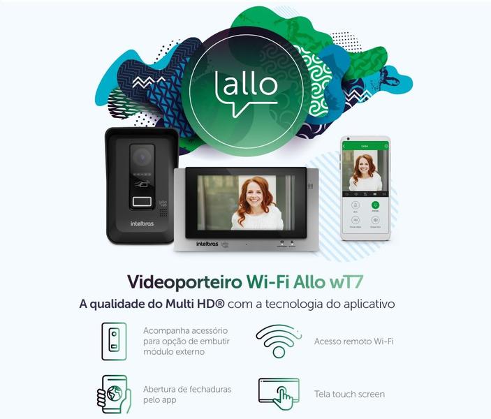 Imagem de Interfone Video Porteiro Wifi Wireless Intelbras Via App e Fechadura