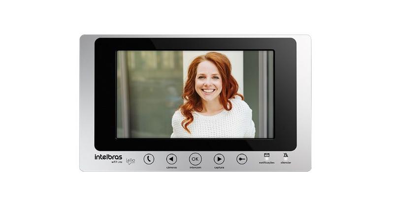 Interfone Video Porteiro Wifi Wireless Via App Intelbras Allo Wt7 Lite Imagem de Interfone Video Porteiro Wifi Wireless Via App Intelbras Allo Wt7 Lite