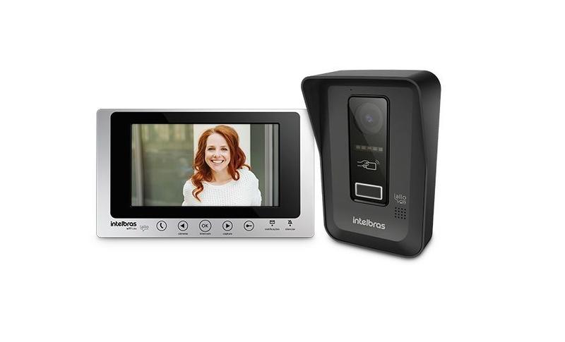 Interfone Video Porteiro Wifi Wireless Via App Intelbras Allo Wt7 Lite Imagem de Interfone Video Porteiro Wifi Wireless Via App Intelbras Allo Wt7 Lite
