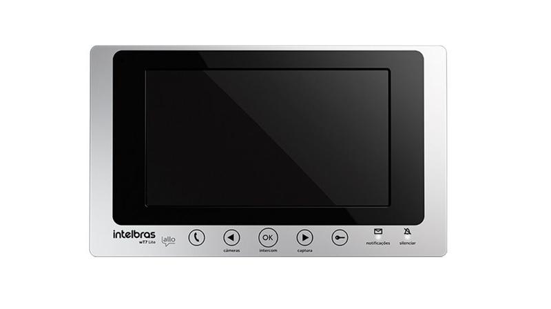 Interfone Video Porteiro Wifi Wireless Via App Intelbras Allo Wt7 Lite Imagem de Interfone Video Porteiro Wifi Wireless Via App Intelbras Allo Wt7 Lite