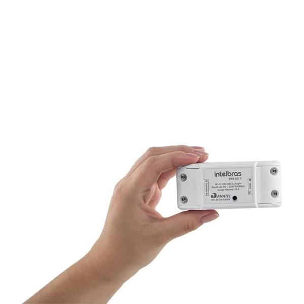 Imagem de Interrupitor Smart Wi-Fi para ambientes EWS 201 E Intelbras