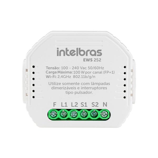 Imagem de Interruptor Controlador Dimmer SMART WI-FI EWS 252 4850032