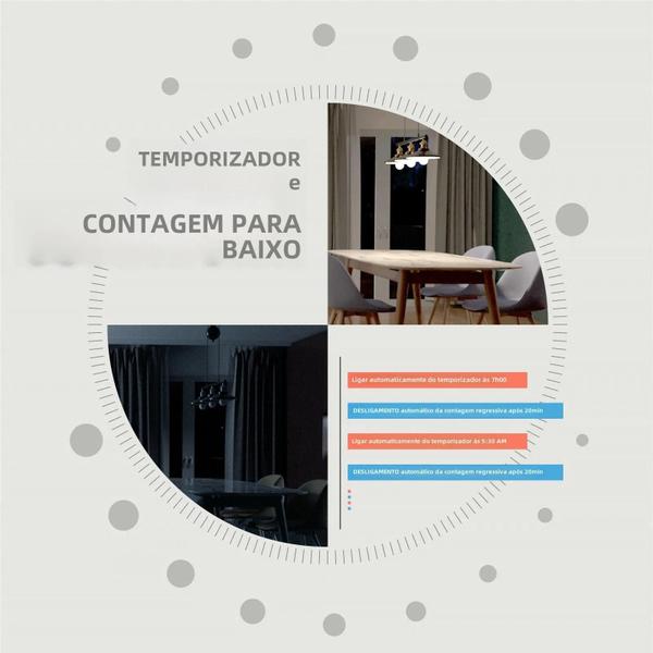 Imagem de Interruptor de Luz Wi-Fi Inteligente - Botão de Pólo Único (EUA) - Compatível com Alexa e Google