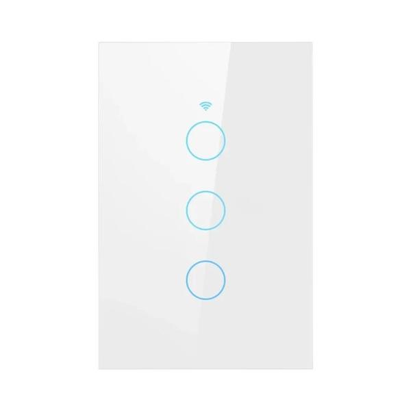 Imagem de Interruptor de Luz Wi-Fi Inteligente Tuya - Compatível com Alexa e Google Assistente