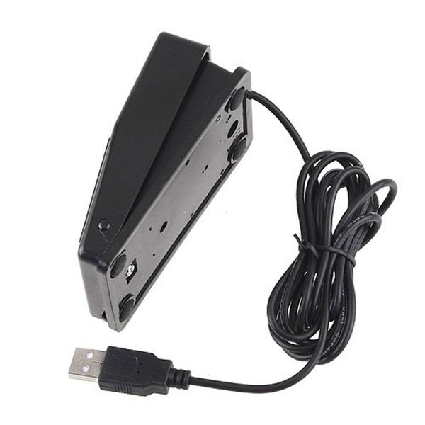 Imagem de Interruptor de Pé USB IKKEgol Pedal Singal Pedal Controle de Jogo Ação HID para Teclado Mouse PC Laptop