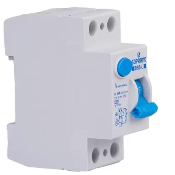 Imagem de Interruptor Diferencial DR 40a 2 Polos 30ma Bipolar 6ka