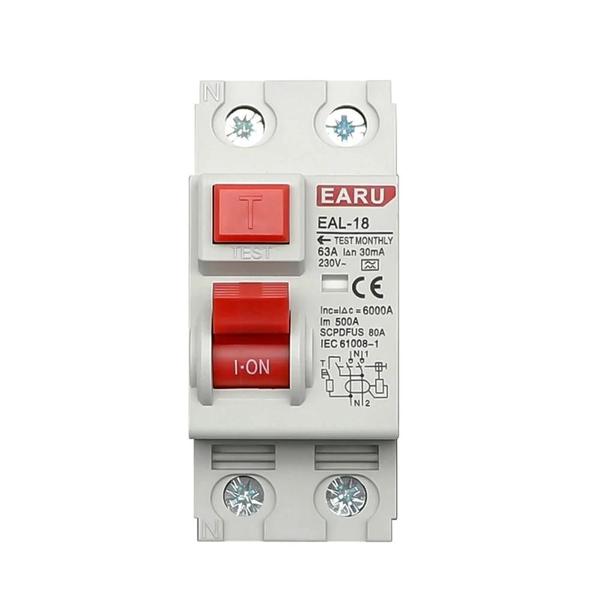 Imagem de Interruptor Diferencial-Residual (IDR) 32A 10-300mA Tipo A - 2 Unidades