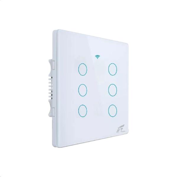 Imagem de Interruptor Inteligente 6 Botões 4x4 WiFi Touch