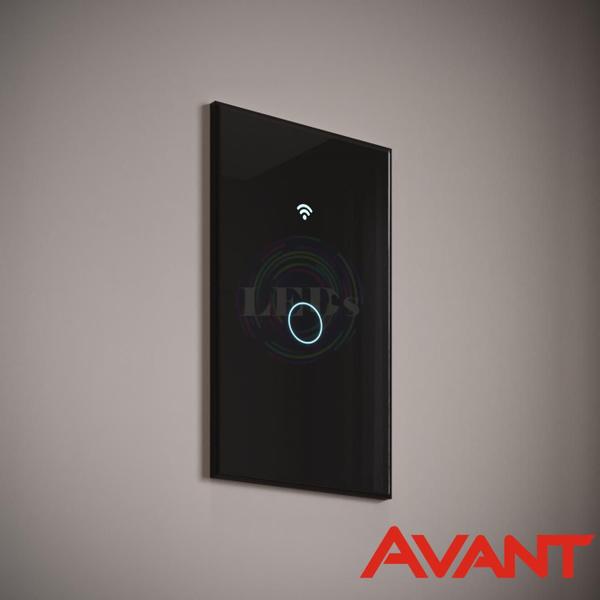 Imagem de Interruptor Inteligente Preto Wifi Touch Avant Neo Bivolt