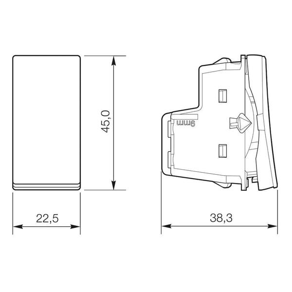 Imagem de Interruptor Intermediário Pial Plus+ Branco - Pial Legrand