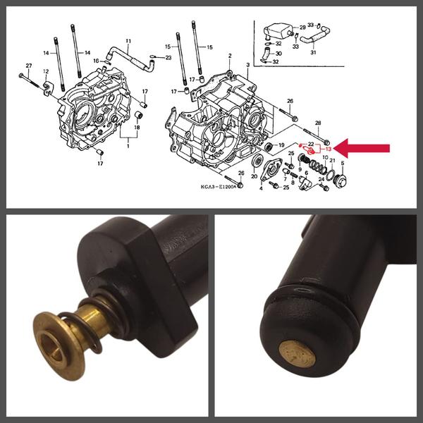 Interruptor Neutro Cg 125 / Ml / Turuna / Xl 125 / 125 Titan