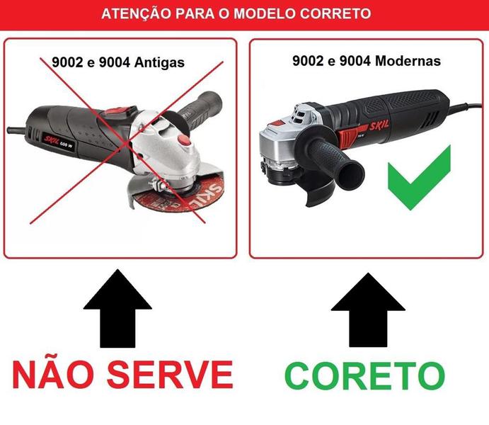 Imagem de Interruptor P/ Esmerilhadeira Skil 9002 Moderna Original