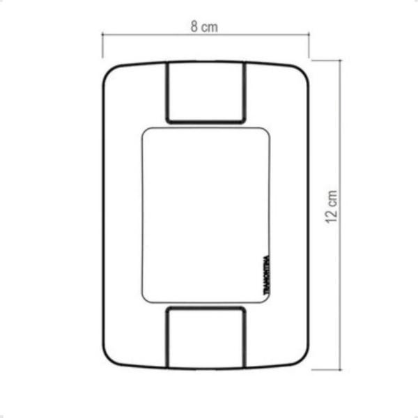 Imagem de Interruptor Simples 10A 4X2 Embutir Parede Aria Tramontina