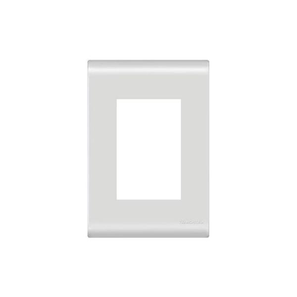 Interruptor simples 3 teclas com placa 4x2 Liz Tramontina Imagem de Interruptor simples 3 teclas com placa 4x2 Liz Tramontina