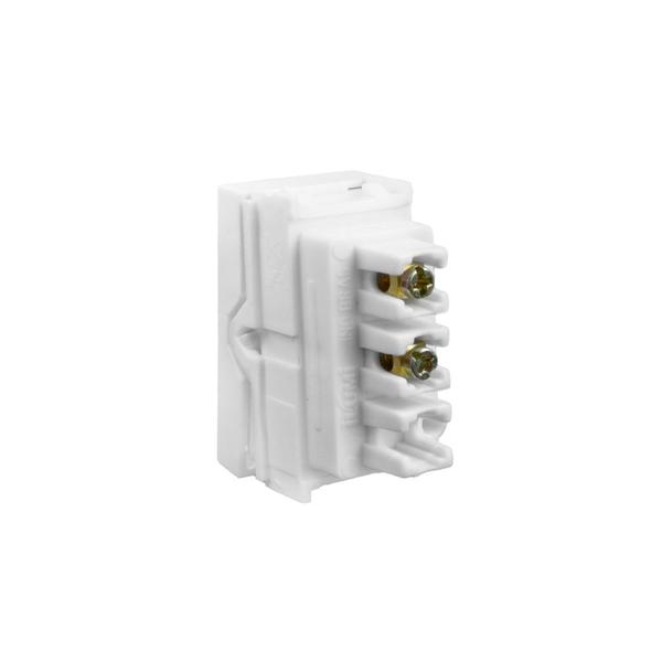 Interruptor Simples Para Espelhos de Tomadas da Ilumi Linha Vivaz 10A Bivolt Referência: 7517 Imagem de Interruptor Simples Para Espelhos de Tomadas da Ilumi Linha Vivaz 10A Bivolt Referência: 7517