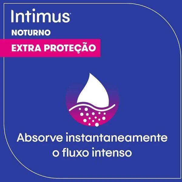 Imagem de Intimus Noturno Suave - Absorvente Com Abas 8 Unidades