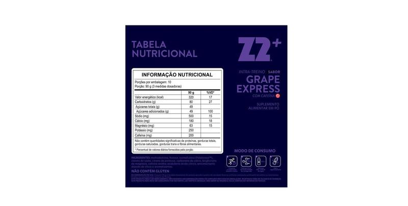 Imagem de Intra-Treino Power Powder Z2+ Grape 900g - Z2