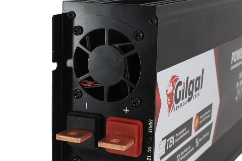 Imagem de Inversor 5000W 12V 220V Gilgal Para Ar 12000 Btus