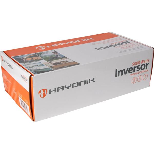 Imagem de Inversor 5000W 12VDC/127V USB Modificada PW13-4 Hayonik