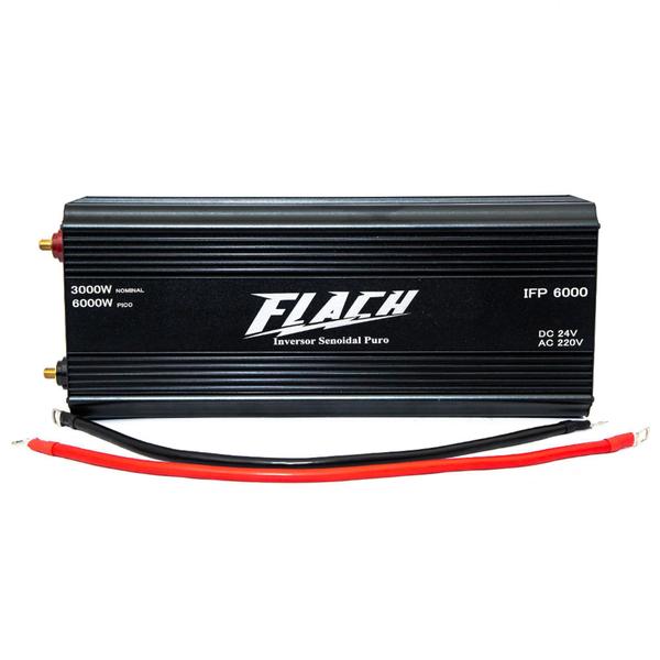 Imagem de Inversor 6000w Pico 24v/220v Onda Senoidal Pura - Flach