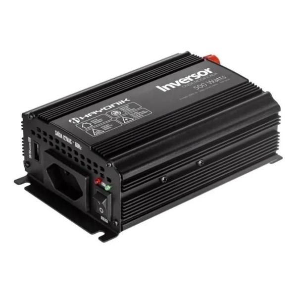 Imagem de Inversor de 500W 12V/127V Onda Modificada Hayonik - PW-HAY500