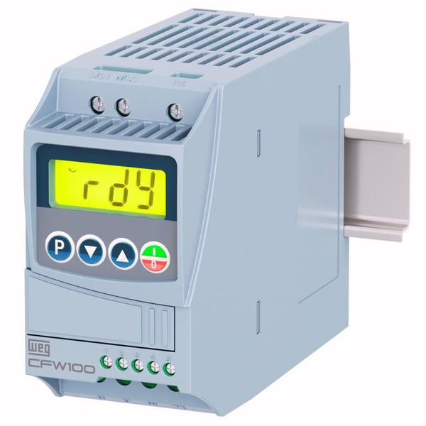 Imagem de Inversor de Frequência 1,5cv 6A 220V Monofásico  CFW100D06P0S220G2