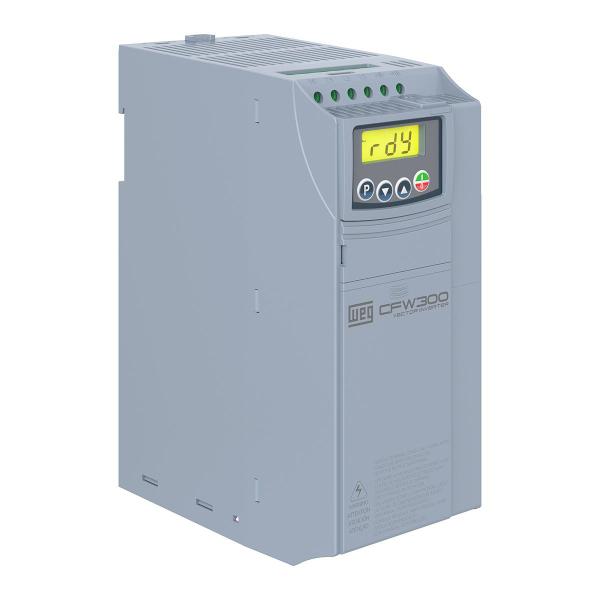 Inversor de frequencia até 6cv 8.2a 380v-480v cfw300 c10p0t4nb20 - weg Imagem de Inversor de frequencia até 6cv 8.2a 380v-480v cfw300 c10p0t4nb20 - weg