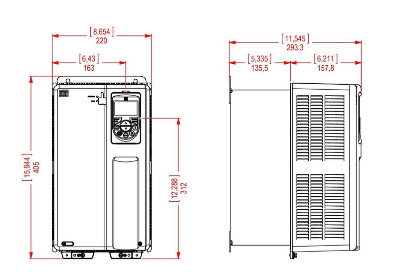 Imagem de Inversor de Frequência WEG CFW11 54A 20cv 220V Trifásico