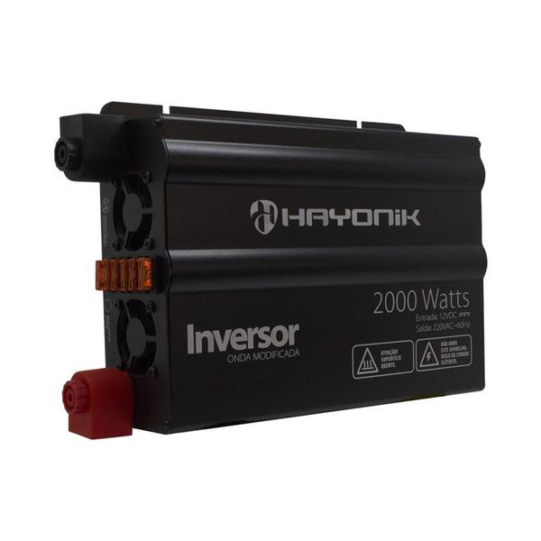 Imagem de Inversor de Onda Modificada 2000W 12VDC/220V Hayonik