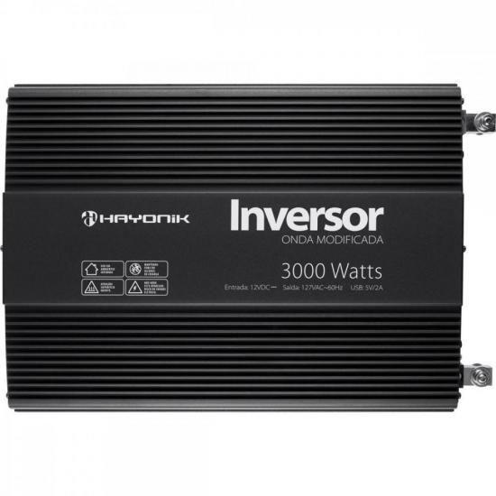 Imagem de Inversor de Onda Modificada 3000W 12VDC/127V PW12-1 HAYONIK