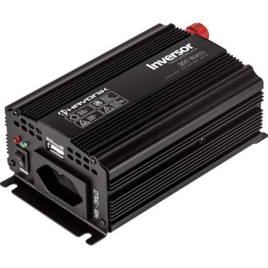 Inversor de Onda Modificada 300W 12Vdc/127V PW11-1 Off Grid Hayonik F003 Imagem de Inversor de Onda Modificada 300W 12Vdc/127V PW11-1 Off Grid Hayonik F003