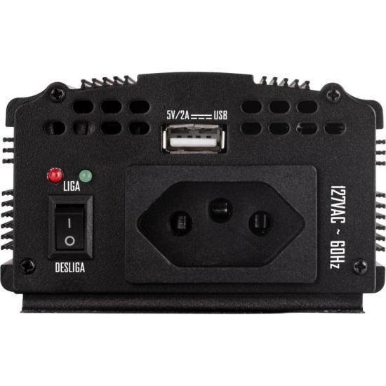 Inversor de Onda Modificada 300W 12Vdc/127V PW11-1 Off Grid Hayonik F003 Imagem de Inversor de Onda Modificada 300W 12Vdc/127V PW11-1 Off Grid Hayonik F003