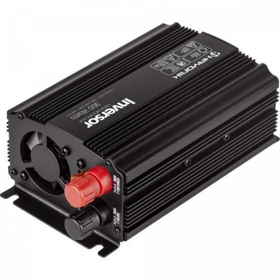 Imagem de Inversor De Onda Modificada 300W 12Vdc/220V Usb Cinza Escuro