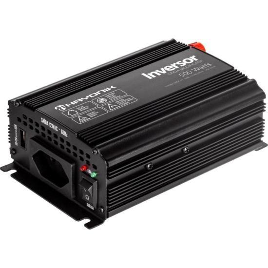 Imagem de Inversor de Onda Modificada 500W 12Vdc/127V PW11-7 Off Grid Hayonik