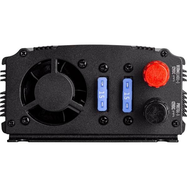 Inversor de Onda Modificada 500W 12VDC/127V USB HAYONIK Imagem de Inversor de Onda Modificada 500W 12VDC/127V USB HAYONIK
