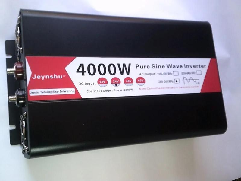 Imagem de Inversor De Onda Pura 2000W 4000W De Pico 24V 220 Volts 60Hz