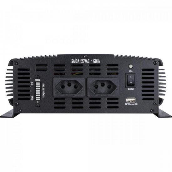 Imagem de Inversor de Onda Senoidal 2000W 12VDC/127V PW21-2 HAYONIK