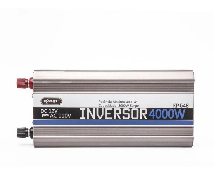 Imagem de Inversor De Potência 4000W Onda Senoidal 12V Para 110V Kp548