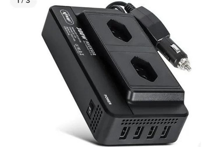 Imagem de Inversor De Tensão 12V Para 220V 300W Usb Automotivo Veiculo