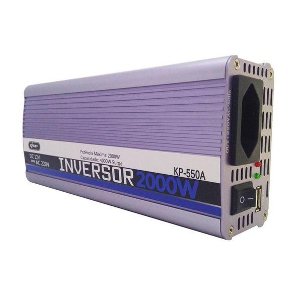 Imagem de Inversor de Tensão 2000W de 12V para 220V KnupKP-550A