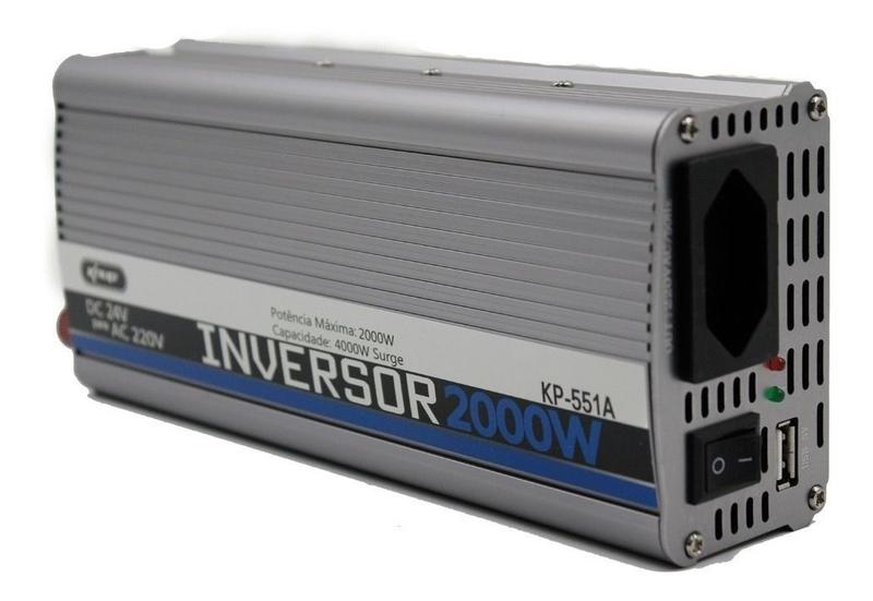 Imagem de Inversor De Tensão Veicular 24v Para 220v 2000w Kp551a Knup