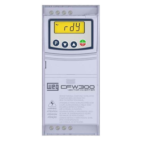 Imagem de Inversor Frequência Trifásico 7,3a 2,0cv 220v Cfw300 Weg