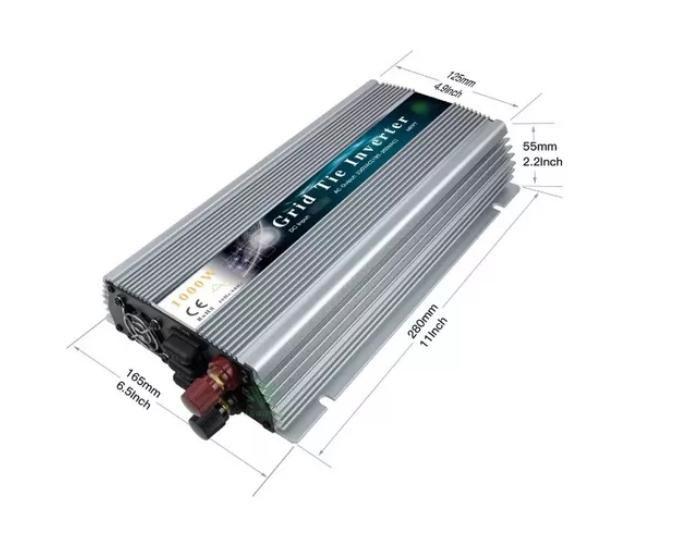 Imagem de Inversor Grid Tie Energia Solar 20-50v 1000w Onda Senoidal Pura