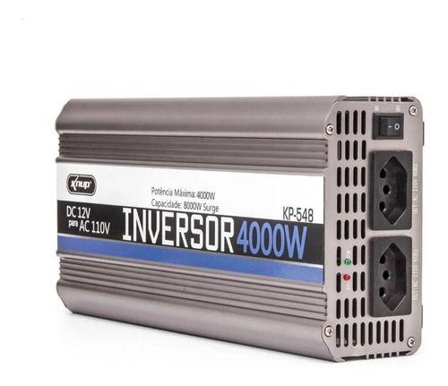 Imagem de Inversor Tensão 12v Para 110v 4000w Knup Kp548 Transformador