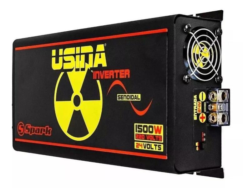 Imagem de Inversor Tensão Senoidal Usina Inverter 1500w 24 Volts 120v